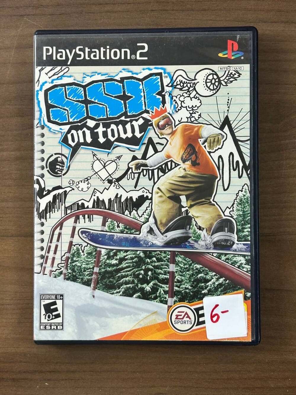 SSX On Tour Sony PlayStation 2 PS2 2005 EA Sports Disc & Case